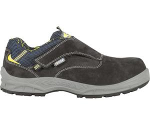 COFRA Gubbio S3S FO SR 44 Talla 44 Zapatos de Trabajo de Ante, repelentes al Agua y Antideslizantes, con Puntera y Placa de Seguridad
