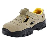 SANDALIAS ZAPATOS CALZADO SEGURIDAD CUERO TRABAJO PLANOS COFRA NEW BRENTA S1 P