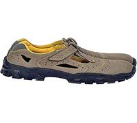 COFRA New Brenta, Zapatos de seguridad de trabajo, Beige/Amarillo, 43 EU