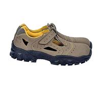 COFRA New Brenta, Zapatos de seguridad de trabajo, Beige/Amarillo, 47 EU