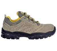 Cofra New Nilo S1 P SRC, Zapatos de Seguridad, Beige/Amarillo, 42