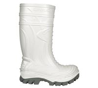 COFRA THERMIC White S5S Met Numero bota PU/goma antiestática blanco/perla térmica de seguridad de trabajo, Color blanco., 43/48 EU