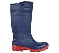 COFRA Typhoon Blue/Red S5 FO SR Talla Bota PVC/Nitrilo Azul/Rojo - Puntera y Lamina Botas de Trabajo Zapatos de Seguridad