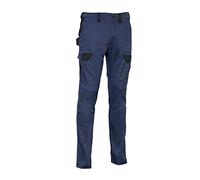 COFRA V567-0-02.Z48 JEMBER Pantalones, Azul Marino/Negro, Talla 48