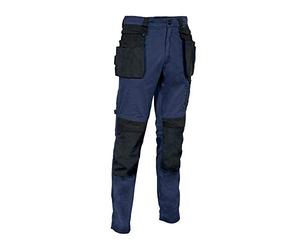COFRA V568-1-02.Z44 KUDUS BOX - Pantalón multibolsillo, color azul marino/negro, talla 44
