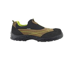 Cofra Zapatos de Seguridad Miami Mud S1 P SRC - Piel Italiana sin Metal, antiestático Perforado Ante y Licra Elastano. Tamaño: