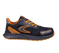 COFRA Zapatos de Seguridad Vapour ESD S1 PS HRO SC FO SR, Negro y Naranja, Ultraligeros, Puntera de Aluminio (Sistema Tallas Calzado EU, Adulto, Números, Mediano, 46)