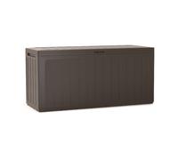 Cofre de jardín diseño en madera con cerradura a prueba de intemperie 190L 280L