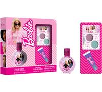 Cofre de Perfume BARBIE Eau de Toilette (30 ml) + Labial + Sombra de Ojos