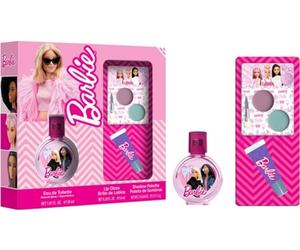 Cofre de Perfume BARBIE Eau de Toilette (30 ml) + Labial + Sombra de Ojos