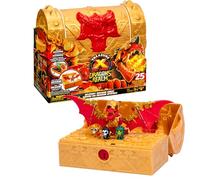 Cofre del Tesoro del Reino de los Dragones - MOOSE TOYS - TREASURE X - Cofre interactivo con figuras y tesoros