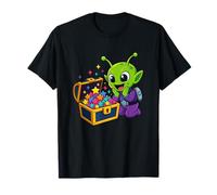 Cofre del Tesoro Kawaii Galaxy Explorer Alien Star Camiseta