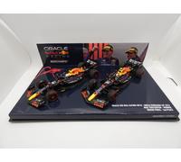 Cofre Red Bull RB18 Emilia Romagna GP 2022 Verstappen Pérez Minichamps 1/43 F1