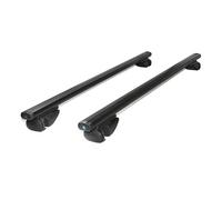 Cofre Techo 2 Barras Transversales Universales De 120 O 135 Cm para Portaequipajes Coche, SUV Y Snowboard Bolsa Coche(Black 1.25M 2pcs)