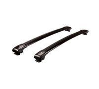 Cofre Techo para Toyota para Land para Cruiser para Prado LC250 J250 2024-2025 2 Barras Transversales Ajustables Techo, Carga Bloqueables Bolsa Coche(Negro)