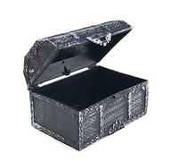 Cofres del tesoro pirata, colección de tesoros, caja de almacenamiento, caja de joyería pirata, juegos, recuerdos, decoración para interiores y exteriores, porche, casa encantada, fiesta temática