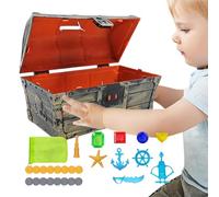 Cofres del Tesoro - Pro | Pirata - Cofres del Tesoro Pirata Grandes De Almacenamiento De Juguetes De Tamaño XL Colección Favorita De Los Maestros Cofre De Rendimiento Decorativo | 2026 Profe