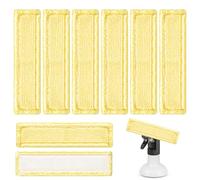 Cofvetia 6 Piezas Almohadillas de Microfibra para Karcher Limpiacristales, Microfibra para Karcher WV2 WV5 Plus Premium Aspiradora de Ventanas, Repuestos de Limpiacristales Accesorios