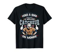 Coger Humor Luchador Aquí es Qué Resemble Mejor Luchador Camiseta