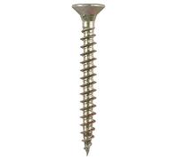COGEX 85207 Pozidrive - Tornillos Agglomerados dorados, 2 x 4,5 x 40 mm, juego de 20 unidades
