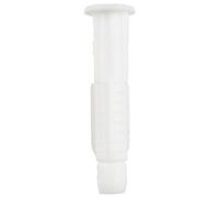 Cogex 85241 taco NYLON, color blanco, 6 x 35 mm, Set de 12 piezas