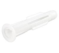 Cogex 85242 taco NYLON, color blanco, 8 x 50 mm, Set de 10 piezas