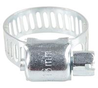 Cogex 85330 Abrazadera de manguera, acero, gris, diámetro 10-18 mm, juego de 8