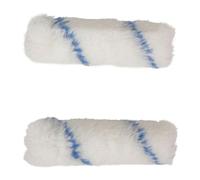 COGEX - Manguito de pintura, manga de pintura de 100 mm, funda antigoteo - Lote de 2 - todo tipo de trabajos - para paredes y techos - Longitud: 100 mm - Ideal para la mayoría de pinturas - Práctico y