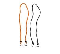 COGEX - Tensores, Tensor de fijación - Tensor elástico - Longitud: 1 m - Diámetro: 8 mm - con Ganchos de Acero - Lote de 2 Piezas - Carga de Rotura: 35 kg - Ideal para una Variedad de Aplicaciones