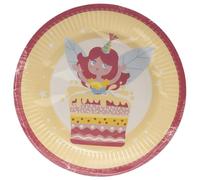 Cogir Pro Mantel 79150i - 10 platos de cartón redondos - 23 cm - Hadas