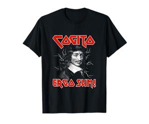 Cogito Ergo Sum René Descartes Principios Filosofía Camiseta
