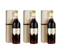 Cognac Davidoff Extra 50 años destilado premium selección gourmet - 3 Botellas x 70 cl