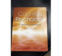 Cognitive Psychology: A Student's Handbook, 6th Edition: Volume 1