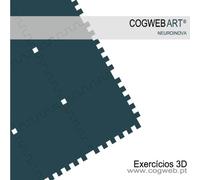 COGWEB Art®: Treino de capacidade construtiva e funções executivas. Peças 3D e Caderno de Exercícios.