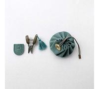 Cohana Mini tijeras Seki en bolsa con cordón verde - 1 pieza