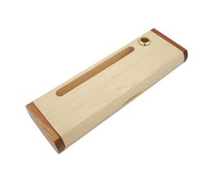 COHEALI 1 Caja Estuche de Madera lapicera Caja de la Pluma Tarjetero Tarjetas Visita Tarjetero para Tarjetas de Visita Business Card Holder plumier Madera de Estuche de lápices