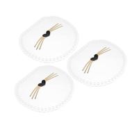 COHEALI 1 Juego de Bolsas Tejidas de Tablero Acrílico con Forma de Bigote de Gato Materiales para Bolsos Agujeros para Tejer Seguro E Irrompible