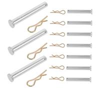COHEALI 10 piezas Pasadores de Fijación para Andamios Unidades Pasador de Acoplamiento con Clips Pasador Insertable Accesorio Resistente para de Andamio Interiores y Exteriores