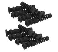 COHEALI 10 Unidades Conector de Cable de Nailon Negro Alivio de Tensión y Diseño Resistente a Torsión para Cables de 4-8mm, Instalación Rápida para Automatización Industrial