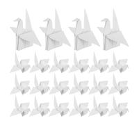 COHEALI 100 Grullas de Origami de Color Prefabricadas de 15 Cm, Papel Plegado a Mano para Decoración de Fiestas, Bodas, Shower y Cumpleaños, Adornos Colgantes y Accesorios