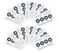 COHEALI 100 Tarjetas Indicadoras de Humedad para Laboratorios y Almacenamiento, Papel Absorbente Azul, Sensibles a Temperatura y Presión, Control Versátil de Humedad para Electrónica