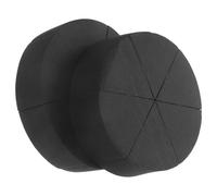 COHEALI 12 Esponjas de Maquillaje Triangulares Negras Borla de Esponja para Base y Crema para Maquillaje Húmedo y Seco Set de 2 Paquetes 6 Unidades Cada Uno Herramienta Cosmética