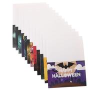 COHEALI 12 Piezas Tarjetas de Felicitación de Halloween, Estilo Retro y Papel Resistente que No se Desvanece, Ideales para Ambientación y Mensajes en Halloween