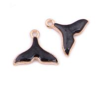 COHEALI 15 Colgantes de Aleación de Ballena para Hacer Pulseras y Collares, Accesorios de Joyería Diy, Diseño Simple y Elegante para Llaveros y Cadenas de Suéter