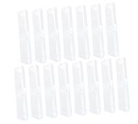 COHEALI 15 Piezas Estuche Cajas De Transparentes Contenedor De Pluma Tubo De Almacenamiento De Pluma Titular De La Cuenta Contenedores para Cuentas Caja De La Pluma El Plastico