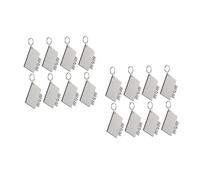 COHEALI 16 Piezas Llaveros de Sublimación en Blanco 8 Piezas para Transferencia Térmica, Llavero de Madera MDF para Manualidades DIY, Obsequio Personalizado para Papá y Mamá, Accesorios