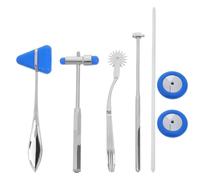 COHEALI 1juego Martillos Neurológicos Multifuncionales Azul para Diagnóstico Médico Clínica y Hospital Herramienta de Percusión Duradera para Exámenes Neurológicos y Tendinosos