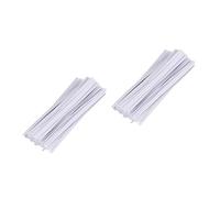 COHEALI 2 Paquetes 1000 Piezas Corbata de Papel Lazos para Bolsas Atar Correas de Bridas Ataduras de Hierro Tira de Sellado de Embalaje Artesanal Alambre de Hierro Envuelto en Papel