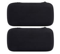 COHEALI 2 Piezas Bolsa de Transporte Rígida para Micrófono Material Eva Resistente y Cremallera, Diseño Compacto y Portátil para Uso Diario y Profesional