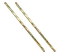 COHEALI 2 Piezas Eje de Rueda para Cubo de Basura Exterior de 240l, Accesorio de Acero Resistente al Clima Diseño de Reducción de Ruido para Cubos de Reciclaje